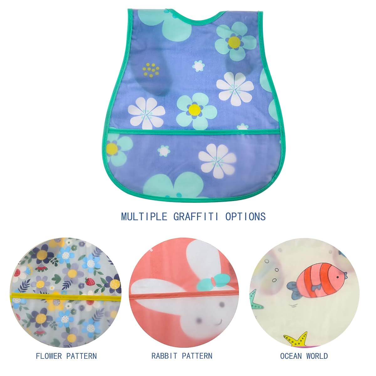 Babyhood Waterproof Baby Bib For Infant And Toddler (photo 3)