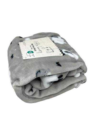 White Fluffy Sheep Lamb Baby Blanket Velvet Plush 30x40 Inches