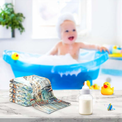 Gauze Cotton Baby Towels Set for Newborn Handkerchiefs