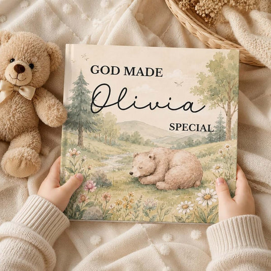 Noni Personalized Baby Book with Name, Christian Storybook, Baptism Gift for Boys or Girls, Gift for Godson