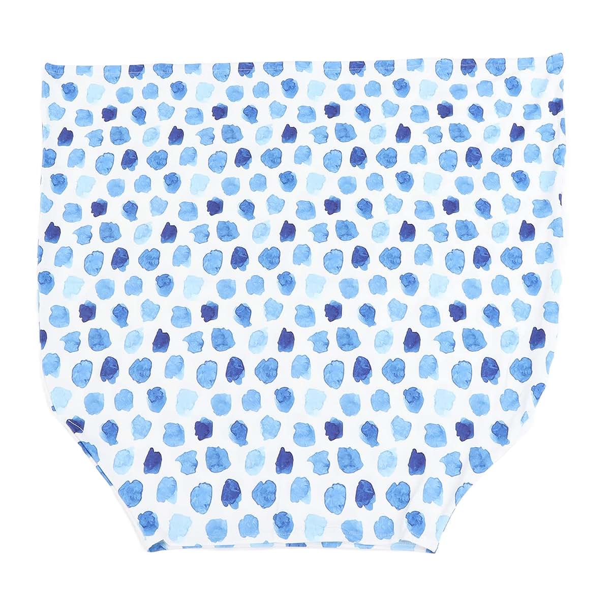 BAOK Maternal Nursing Cover, Breathable Breastfeeding Nursing Cover Warm Keeping for Home (Blue Base Dot Pattern)