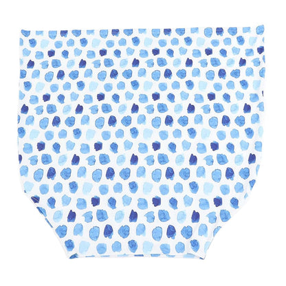BAOK Maternal Nursing Cover, Breathable Breastfeeding Nursing Cover Warm Keeping for Home (Blue Base Dot Pattern)