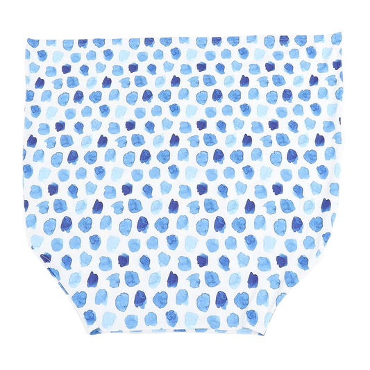 BAOK Maternal Nursing Cover, Breathable Breastfeeding Nursing Cover Warm Keeping for Home (Blue Base Dot Pattern)