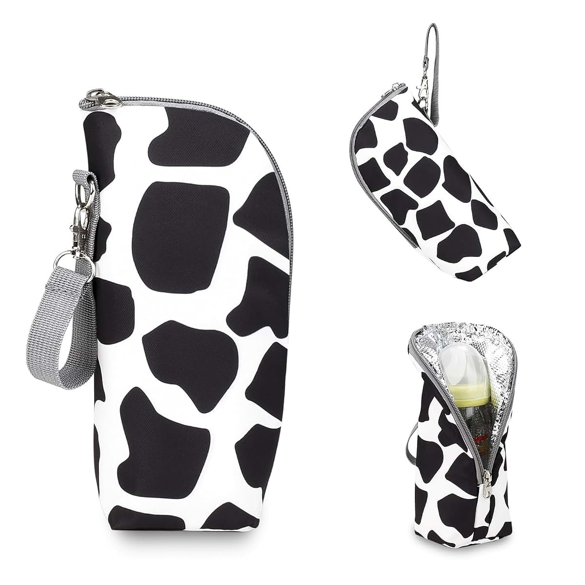 Xagmodshn Travel Milk Warmer Bag Portable Insulation Pouch