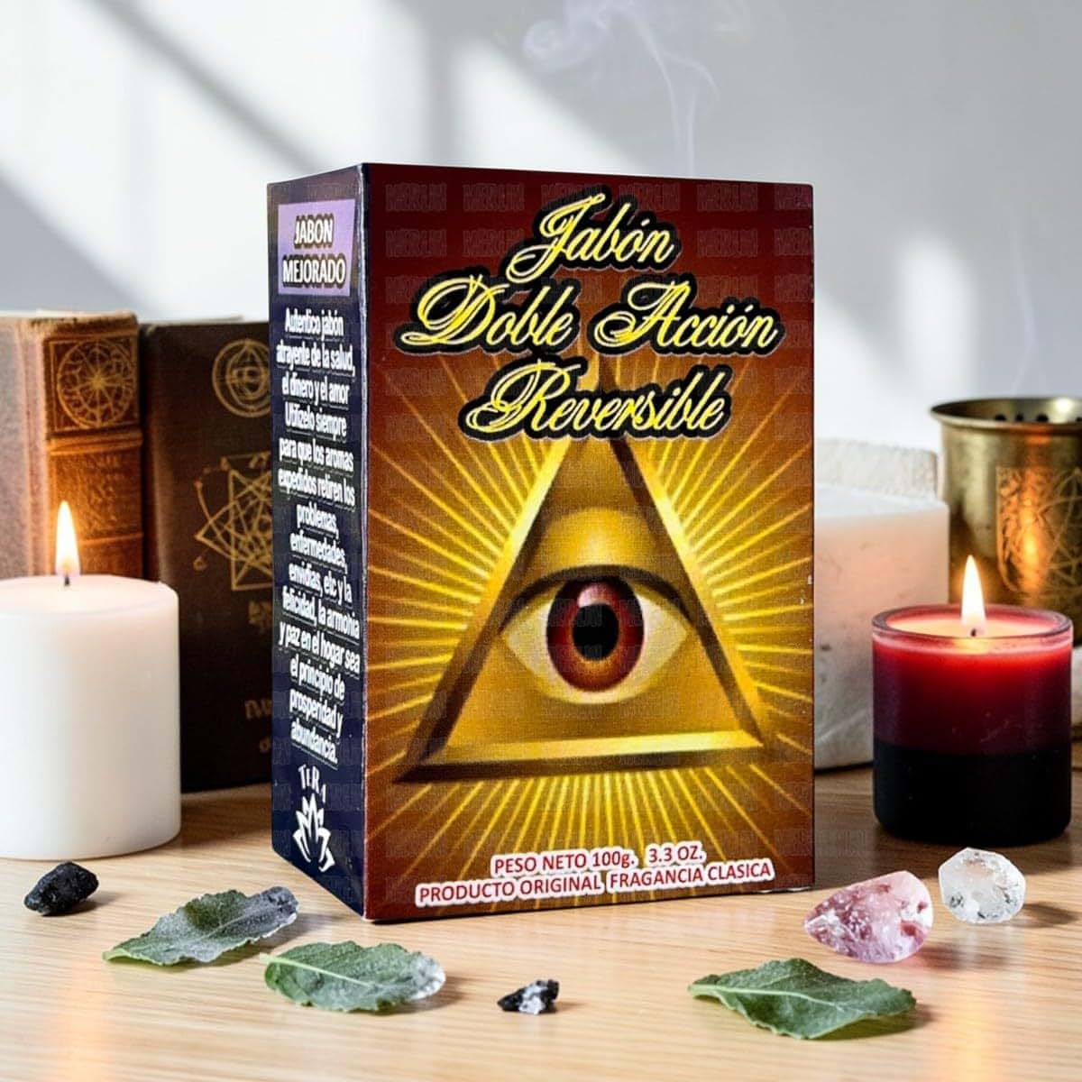 Jabón Reversible Soap for Cleansing Energies