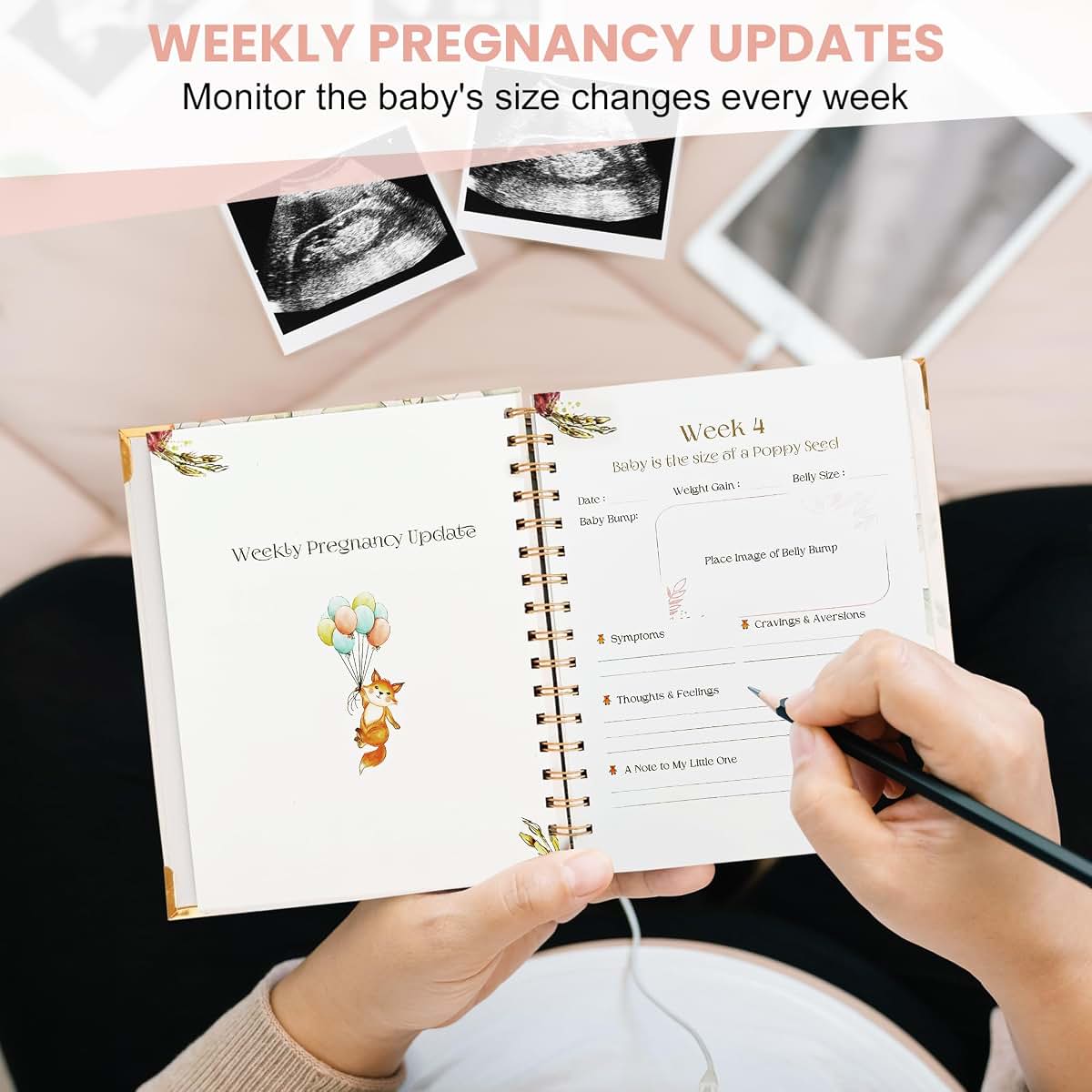 Virproj Baby Memory Book And Pregnancy Journal For The First 3 Years (photo 4)