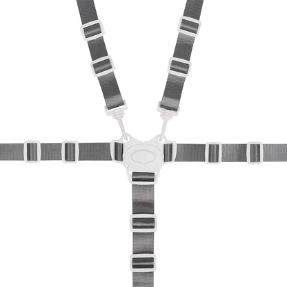 Minne Baby High Chair Straps, Replacement 5-Point Harness for Stroller, Pram, Buggy