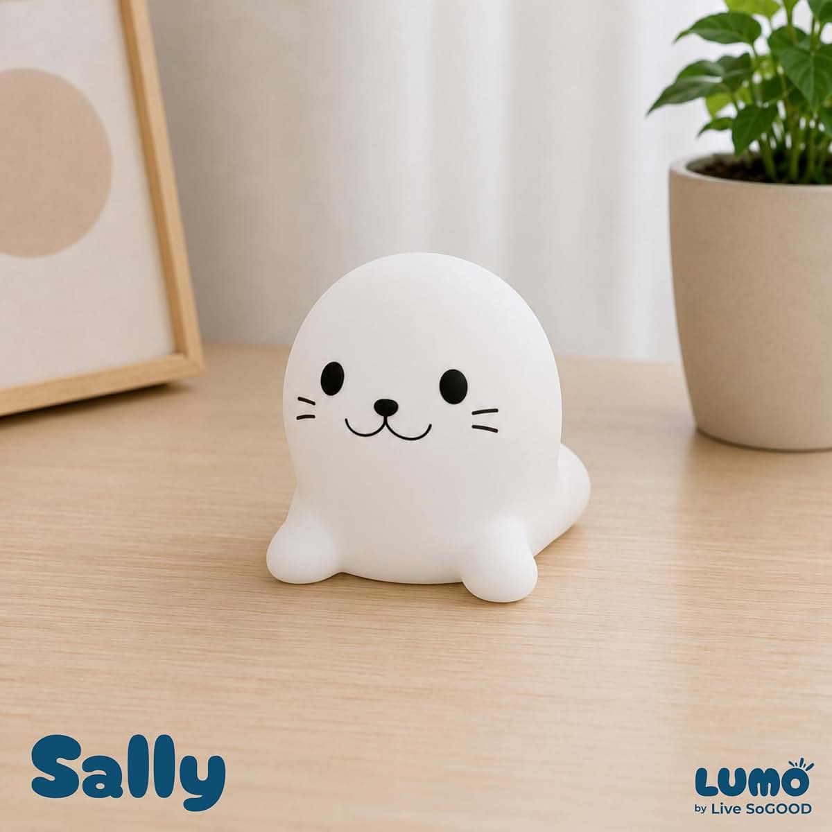 Live SoGOOD Baby Night Light, Silicone Color Changing Touch, Sally (photo 3)