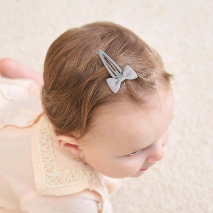 YHXX YLEN 40-Piece Hair Bows Clips Set, 2 Inch Grosgrain Ribbon Snap Barrettes in 20 Colors for Girls and Toddlers