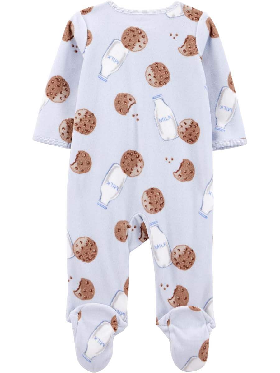 Simple Joys by Carter's Unisex Baby 2-Pack Fleece Footed Sleep and Play (photo 3)