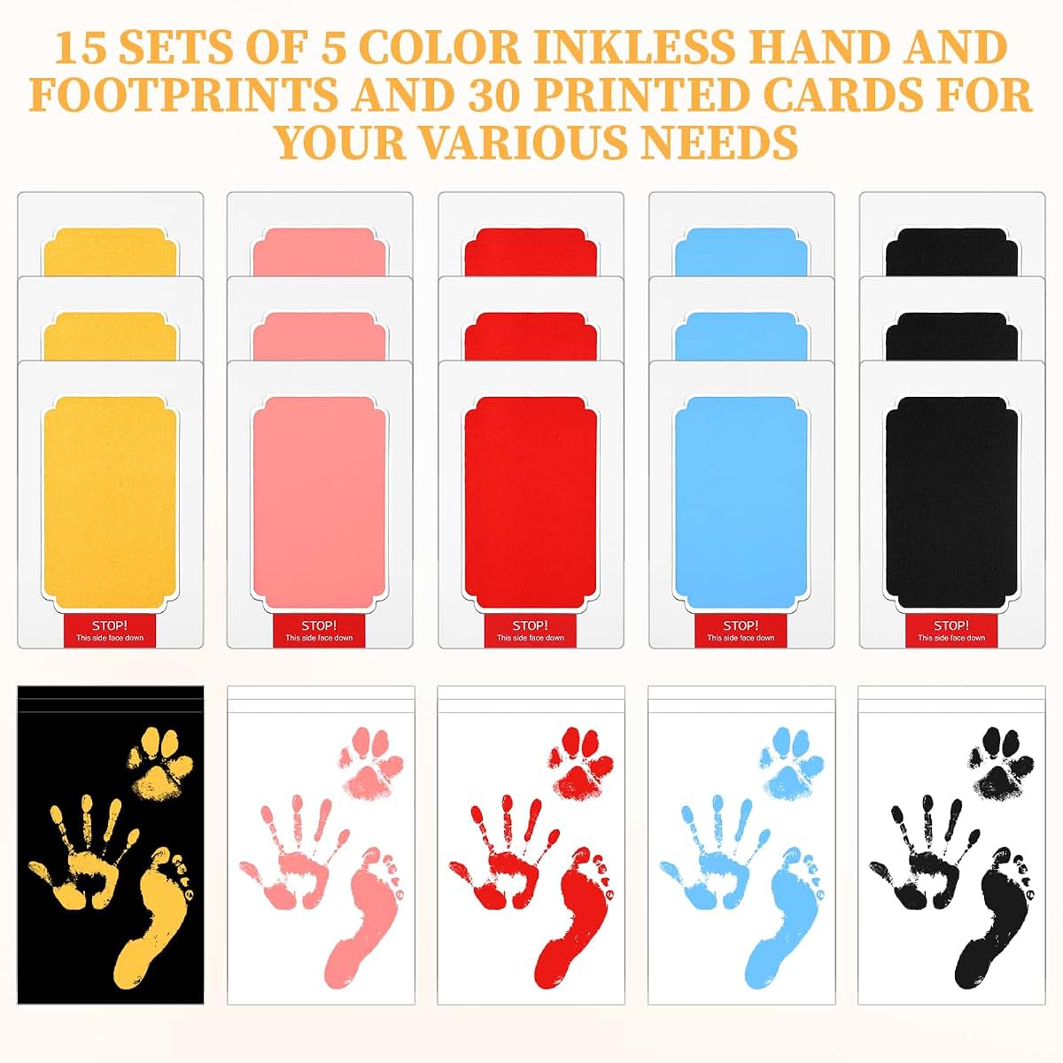 Truzoig Inkless Hand and Footprint Kit (photo 3)