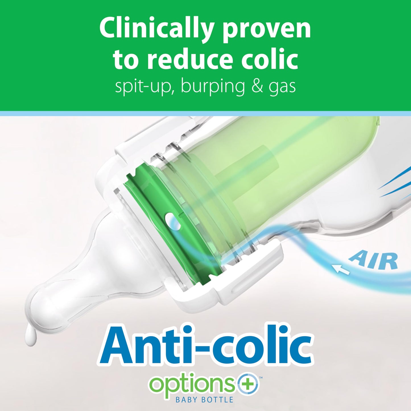 Dr. Brown's Anti-Colic Glass Baby Bottle 4oz
