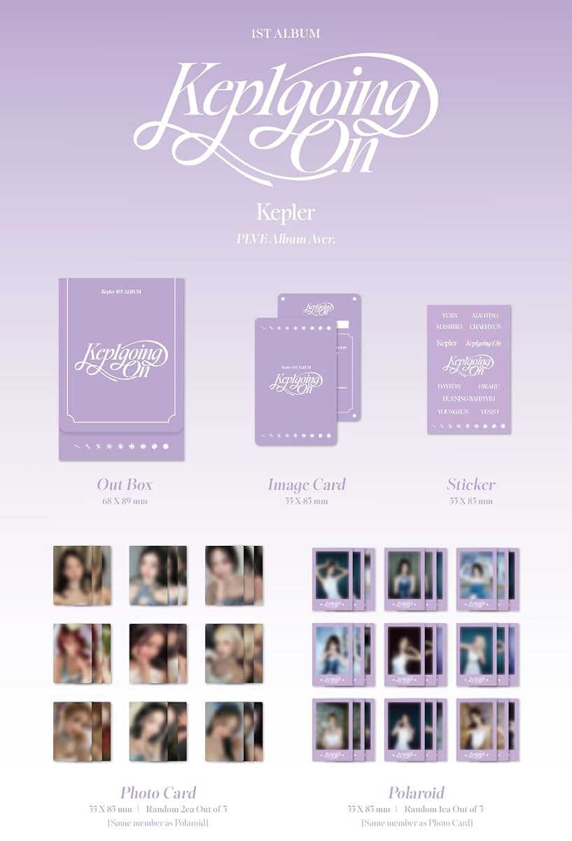 valueflag Kep1er Kep1going on 1st Album PLVE Version with Tracking Sealed Kepler (A Version)