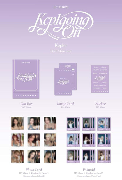 valueflag Kep1er Kep1going on 1st Album PLVE Version with Tracking Sealed Kepler (A Version)
