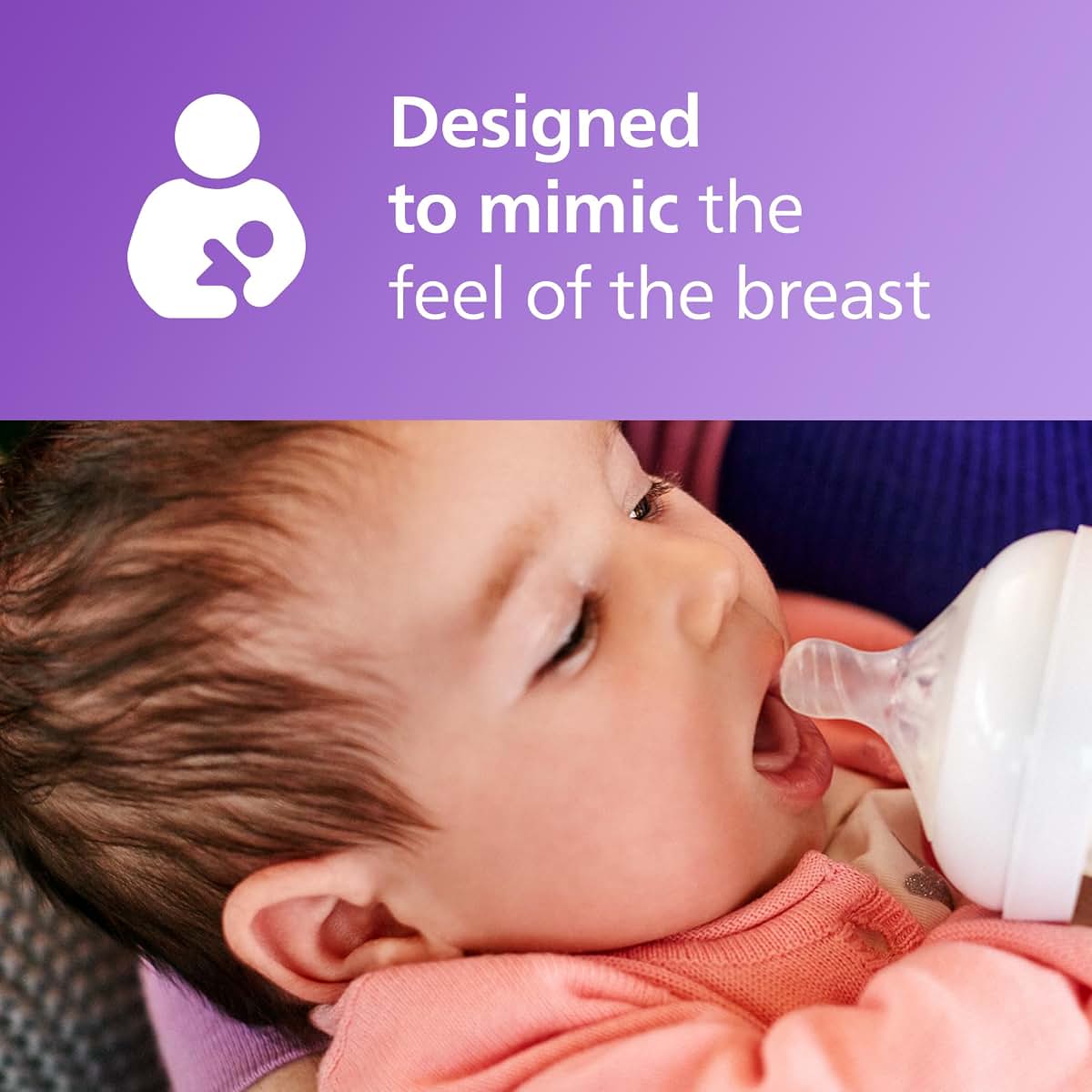 Philips Avent Natural First Flow Baby Bottle Nipple, 4-Pack (photo 3)