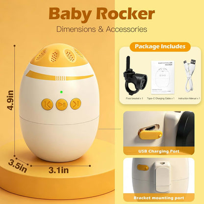 Hiwtonk Baby Stroller Rocker | Automatic Soothing Device for Strollers and Cribs