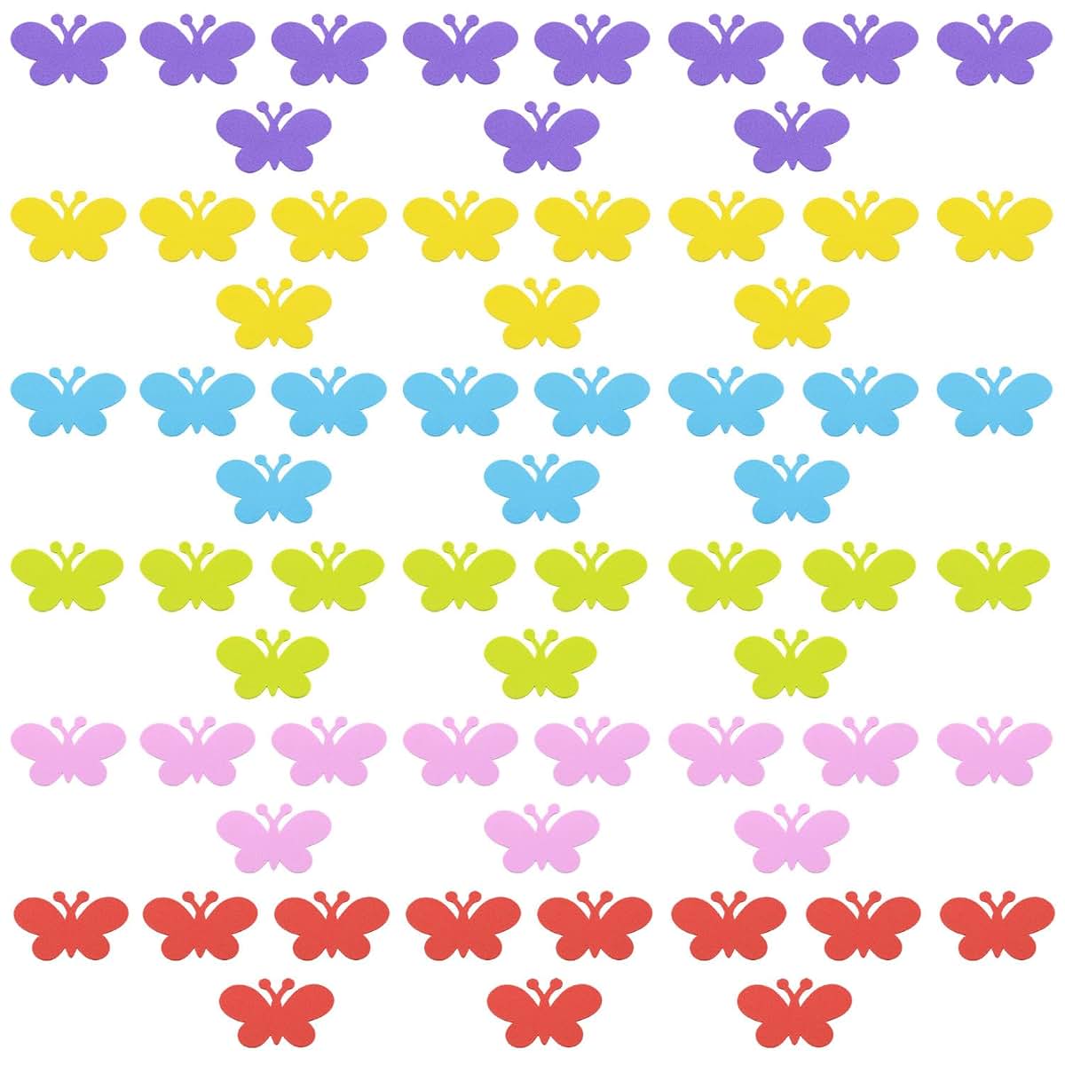 Butterfly Foam Stickers for Decorative Nursery Wall Decor