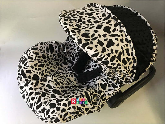 Rosy Kids Infant Carseat Canopy Cover 3-Piece Whole Caboodle Set
