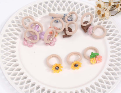 Bianhuan 20-Piece Baby And Toddler Girls Hair Tie Set In Multicolor (photo 2)