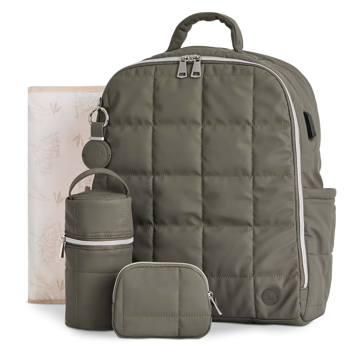 Hannah&Sophia North Diaper Backpack 5-Piece Set