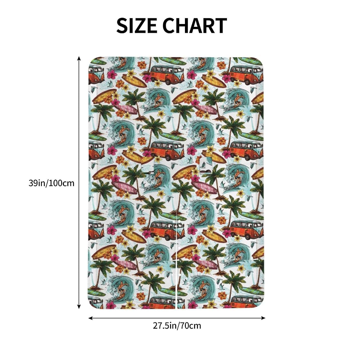 UVWXYZABC Hawaiian Surfer Baby Car Seat Canopy Cover, Nursing Cover for Newborn, Western Baby Stuff Stroller Cover for