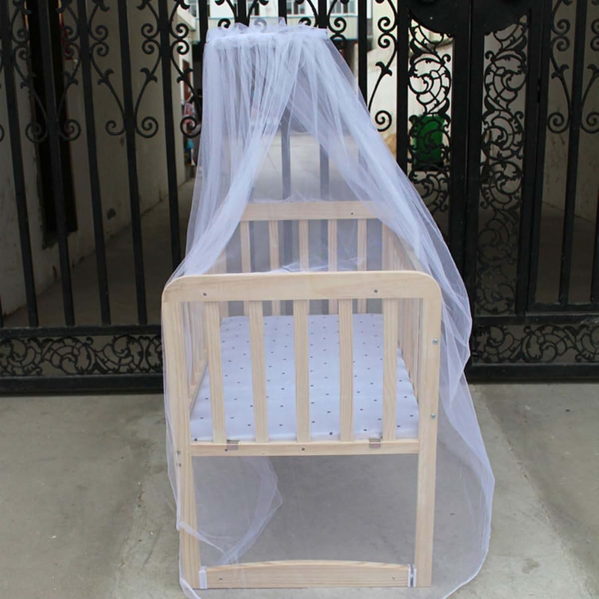 Ouxuefen Baby Mesh Dome Canopy Netting For Portable Bed And Floor Use (photo 2)