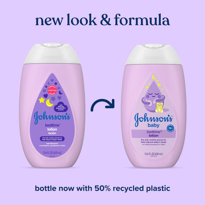 Johnson's Moisturizing Bedtime Lotion Coconut Oil