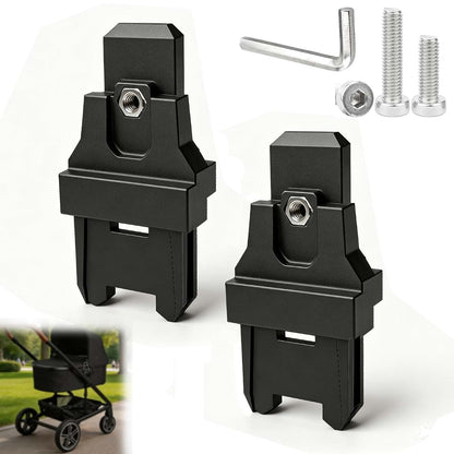 Bamokee Stroller Adapter Connectors Compatible with UPPAbaby V1 V2 V3 Bassinet and Nuna Mixx Next Stroller Frame