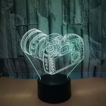 Hpbn8 3d Optical Illusion Night Light With Touch Switch And 7 Color Modes (photo 2)