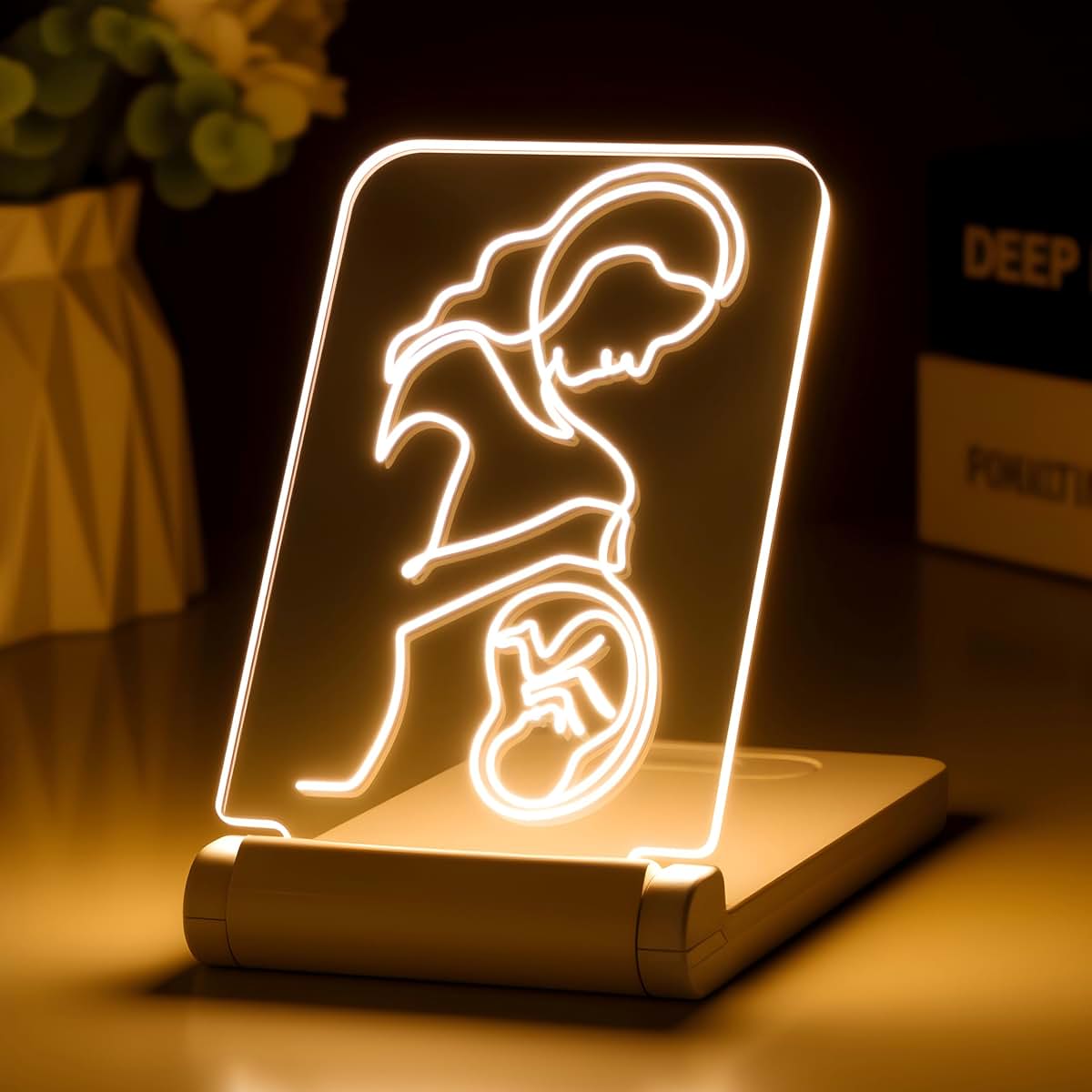 Lacte & Melle Dimmable Rechargeable LED Night Lamp