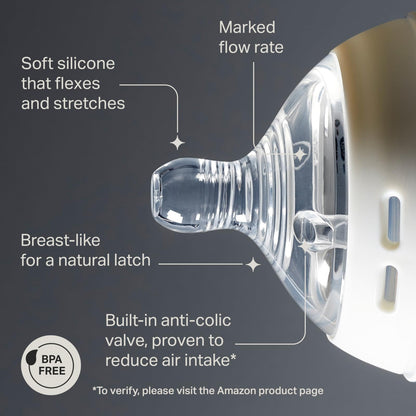 Tommee Tippee Natural Start Baby Bottle Nipples Medium Flow