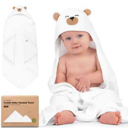 KeaBabies Hooded Towel Bamboo
