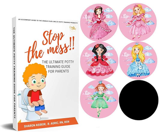 Cradle Plus Potty Training Sticker 5 Pack