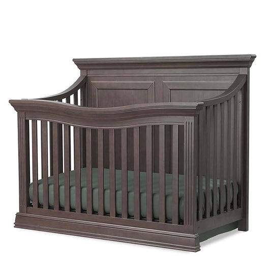 Sorelle Providence 4-in-1 Convertible Crib In Chocolate