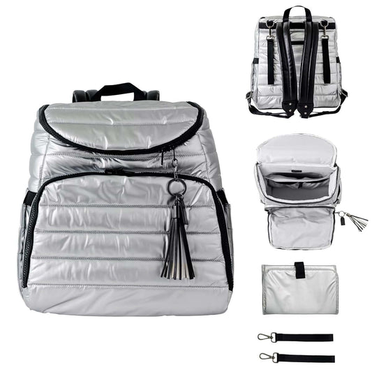 CC Citi Collective Citi Collective Gallery Diaper Bag Backpack - Casual Day-to-Day Backpack Fits 15" Laptop - Travel