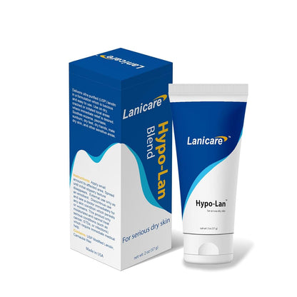 Lanicare Hypo-Lan Lanolin Skin Care Cream, 2 Ounce Tube
