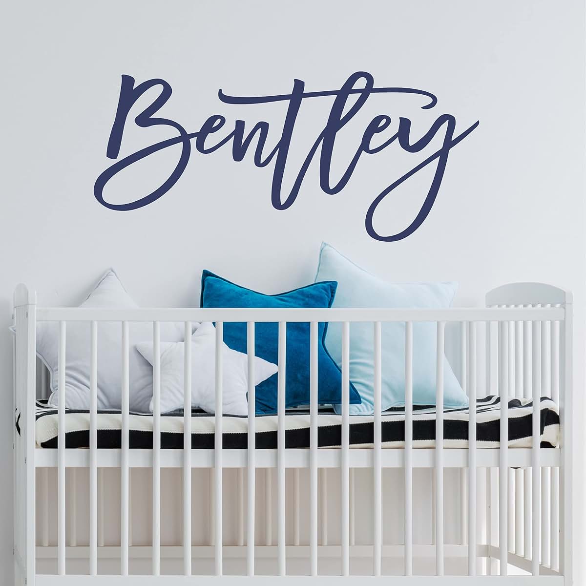 WallTag Custom Name Wall Decal Sticker - Personalized Nursery Wall Art