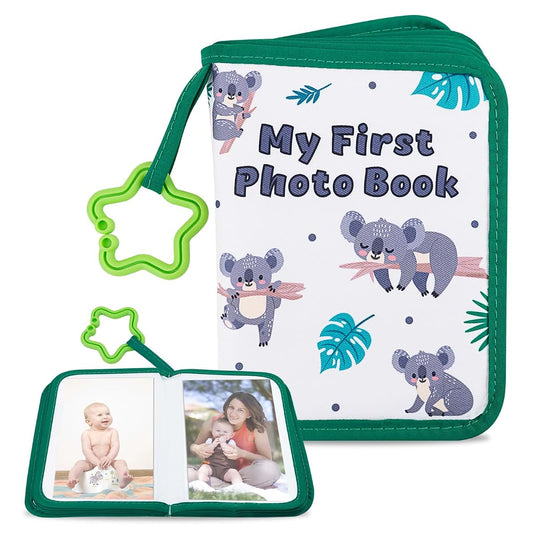 Abcxgood My First Family Album Soft Baby Photo Book (Green)