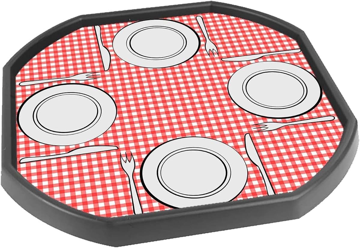 Tiger Moon Picnic Scene Children's Tuff Tray Play Mat (photo 2)