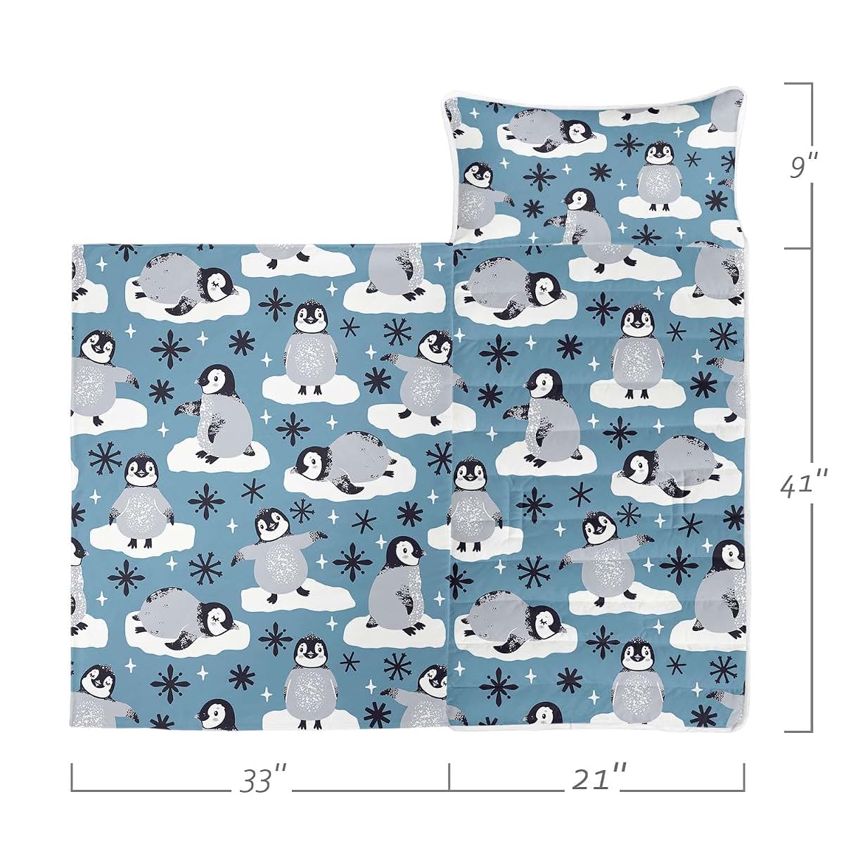 Datura Home Animal Nap Mat With Removable Pillow For Kids