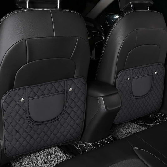 YXIOAHRM PU Leather Car Kick Mats for Lincoln Navigator L