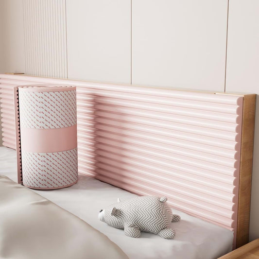 Liantian Wall Padding Panels For Kids Playroom In Pink