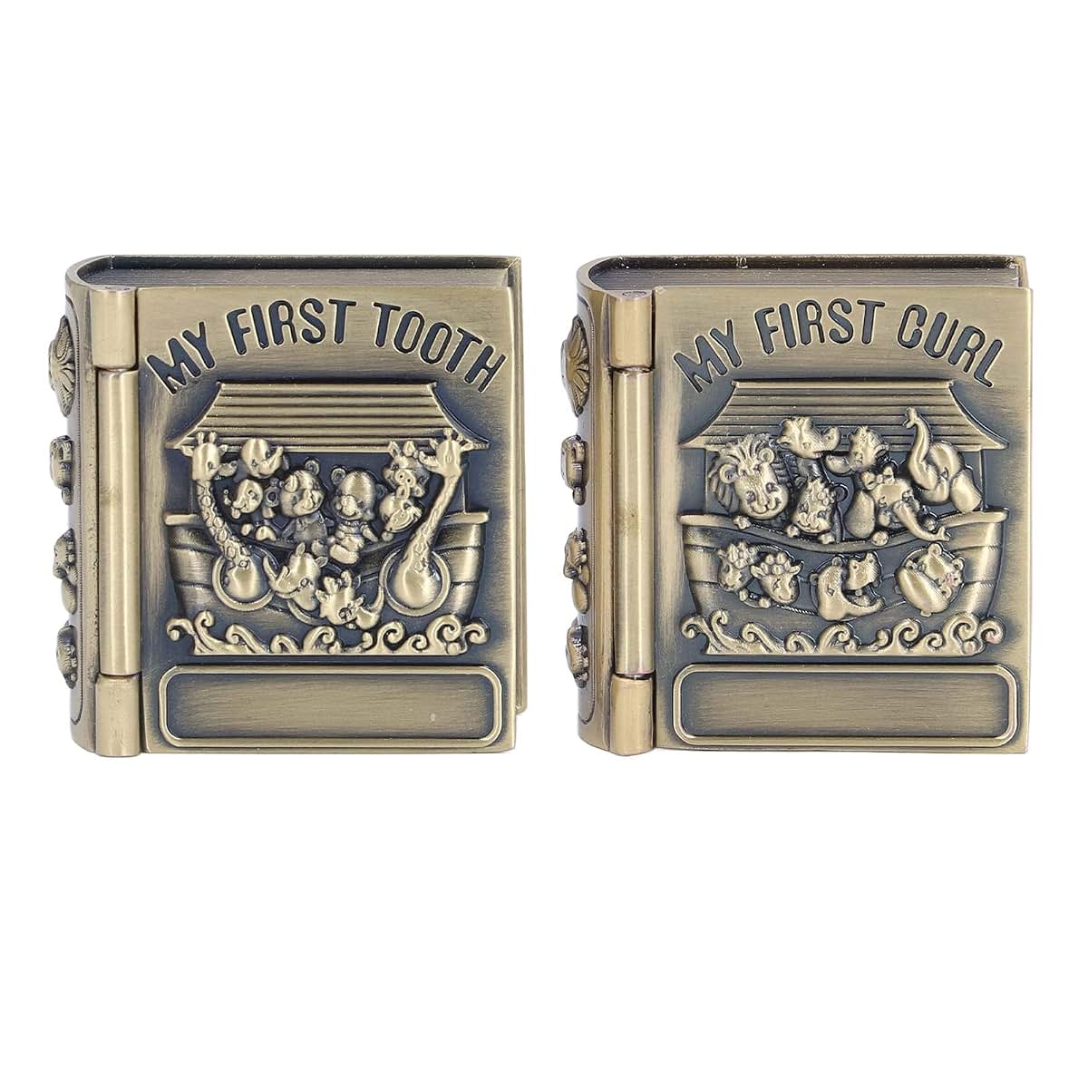 BowyTrading Tooth Keepsake Box with Engraved Pattern (photo 4)