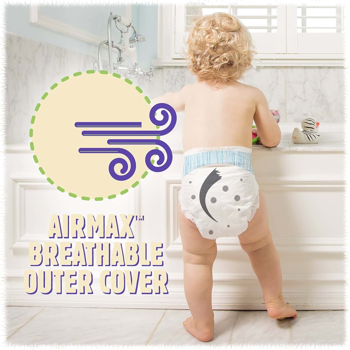QUALITY 1st Cuties Complete Care Baby Diaper, Unisex, 36 ct (photo 3)