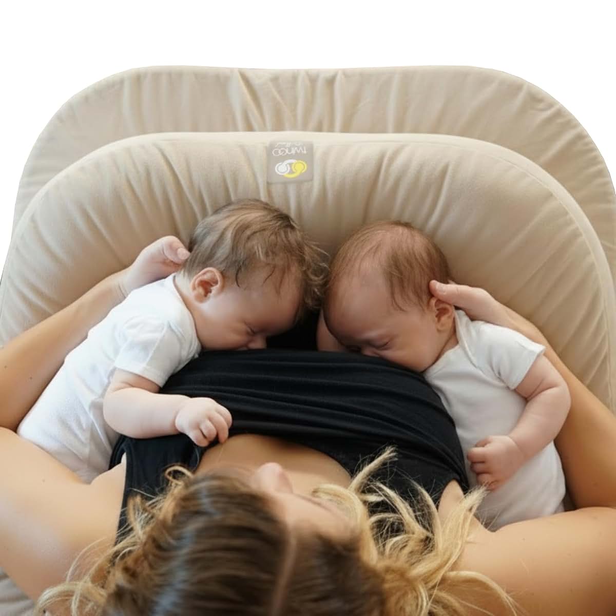 TwinGo Pillow for Twins, Adjustable Nursing Support