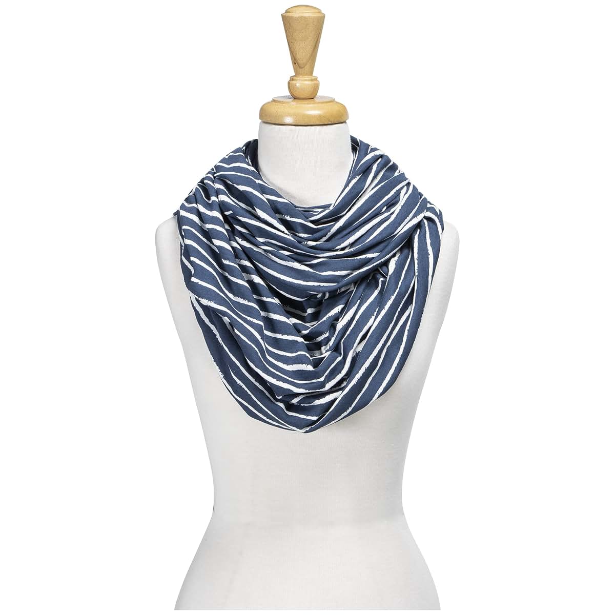 Trend Lab Navy Stripe Multi-Use Nursing Cover (photo 2)