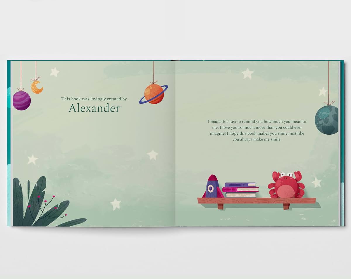 Luna Studios Guess How Much I Love You Uncle Personalized Children's Book (photo 2)