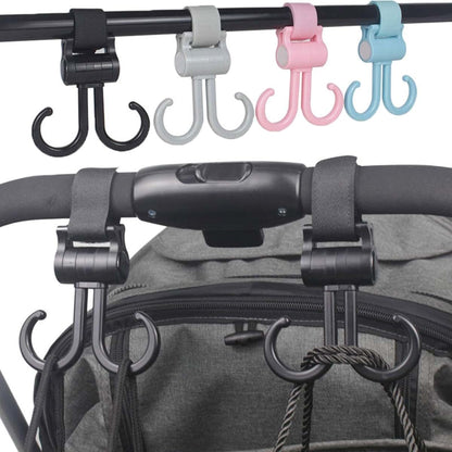 Qsvbeeqj Upgraded Car And Stroller Hook For Diaper Bags (photo 2)