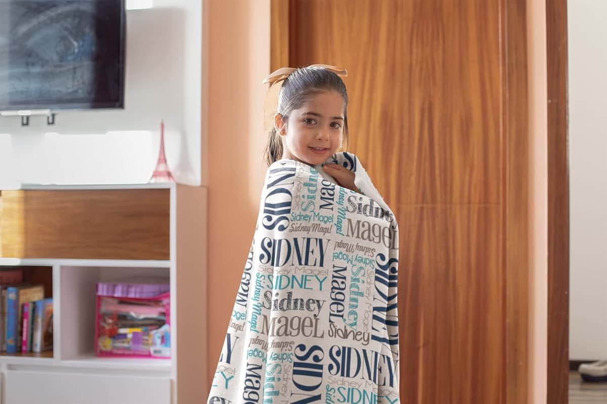 OMG SHIRTS Personalized Baby Blankets With Custom Name (photo 3)