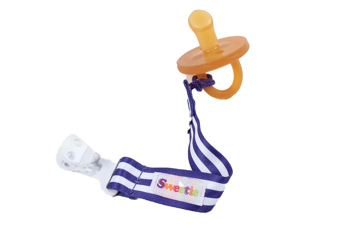 Mysweetie Sweetie Pacifier Holder In Blue (photo 4)